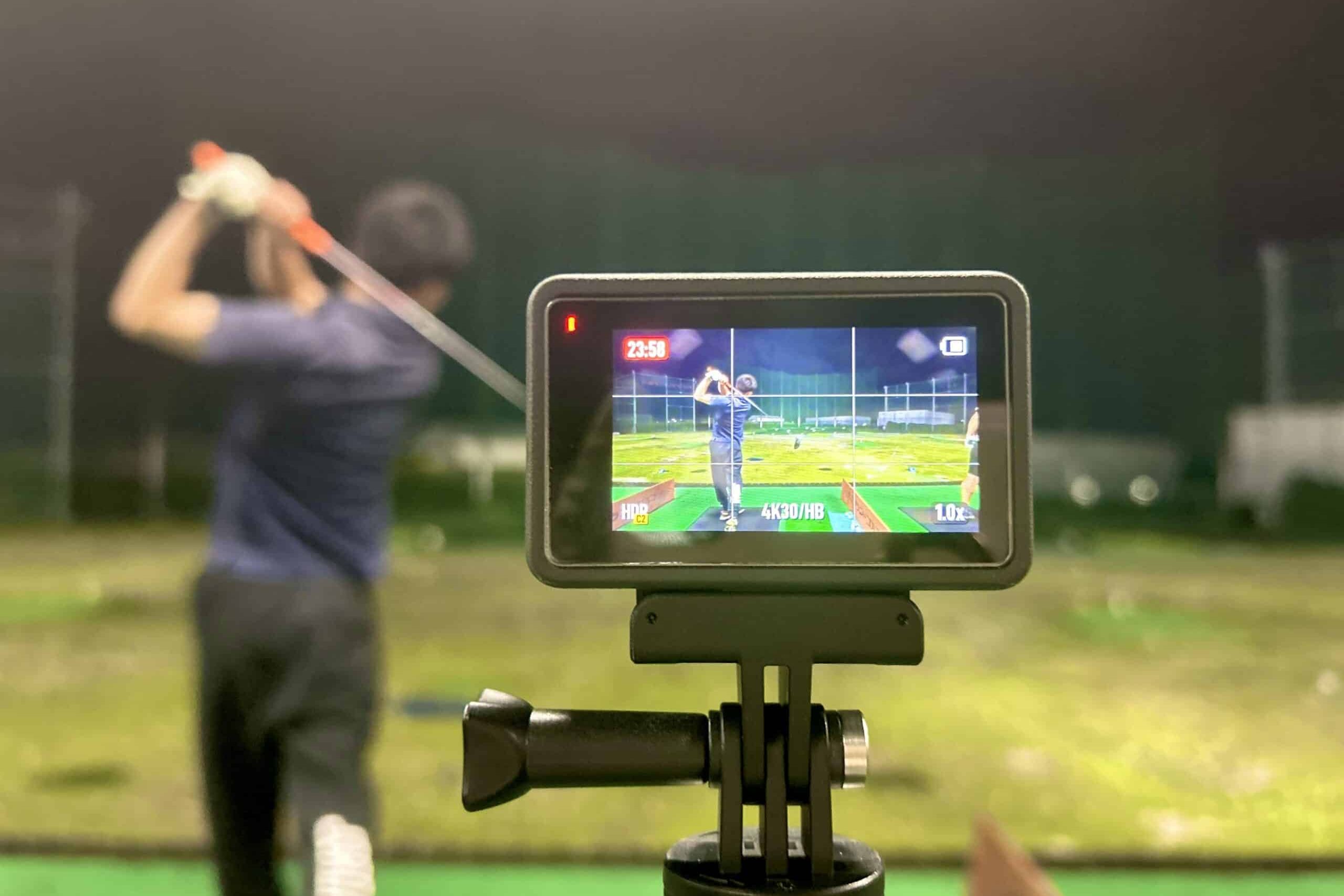 スリー ゴルフ オンライン レッスン 撮影したスイング動画